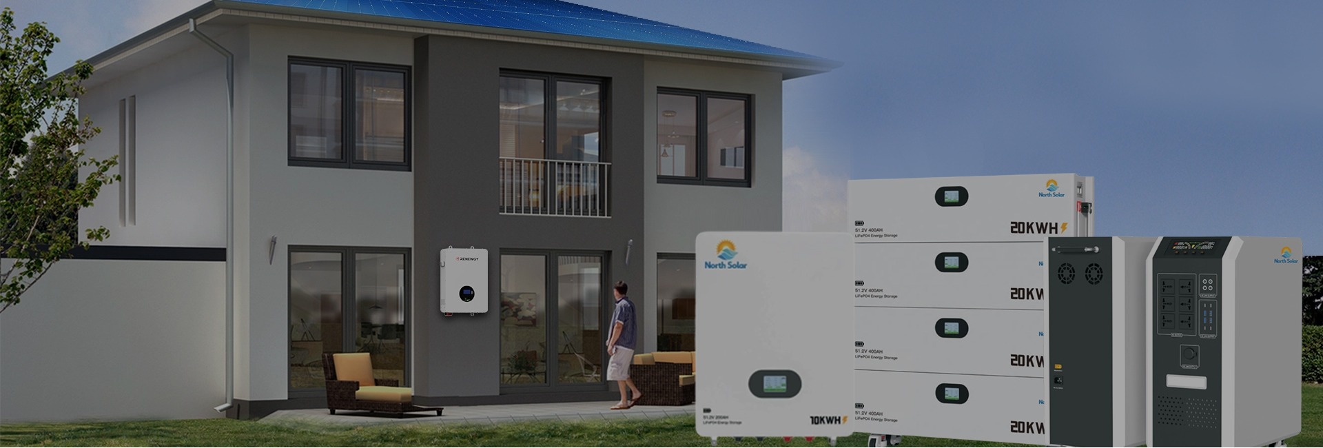 3KW/7.5KWH All-in-One Solar Power System